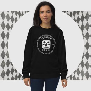 Organic Jersey Devil Emblem Sweatshirt