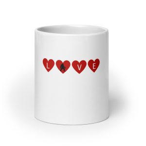 Bigfoot is Love Coffee Mug