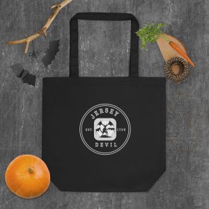 Eco-Friendly Tote Bag with Jersey Devil Emblem